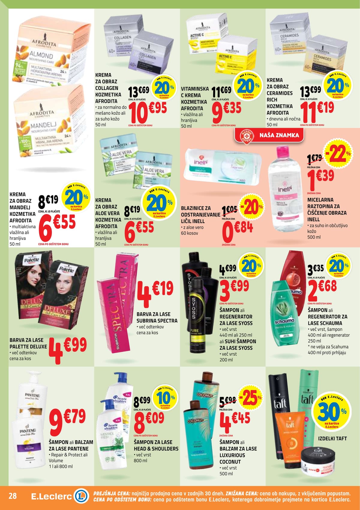 Stran 28. E.Leclerc kataloga - Akcijska Ponudba od 23.03.2026.