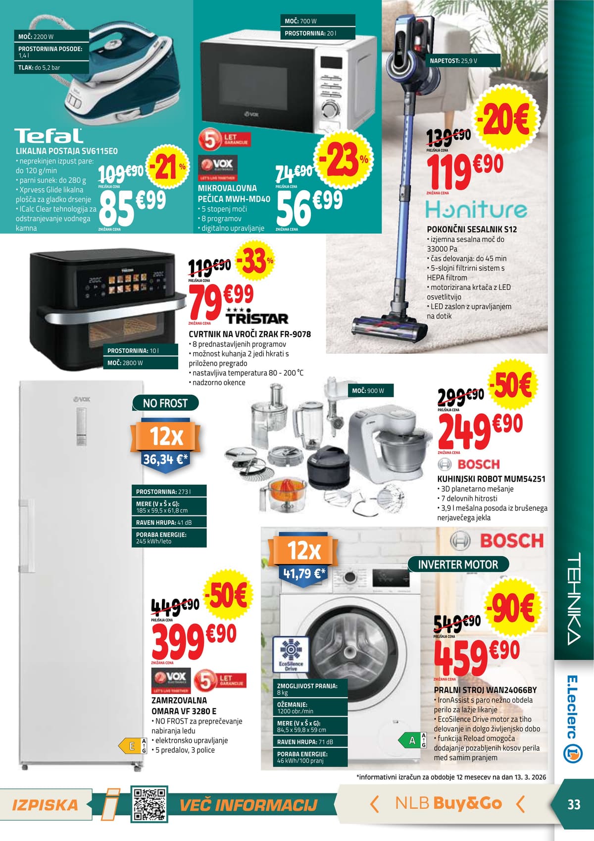 Stran 33. E.Leclerc kataloga - Akcijska Ponudba