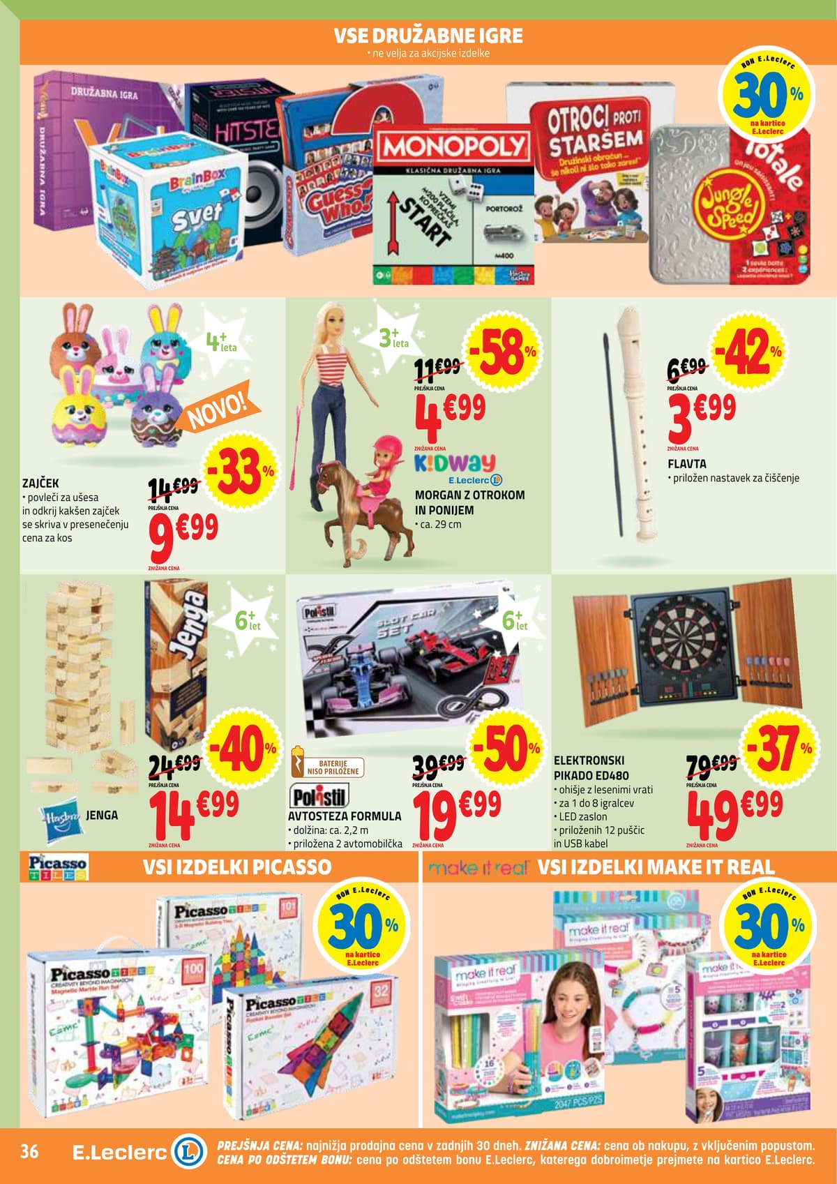 Stran 36. E.Leclerc kataloga - Akcijska Ponudba