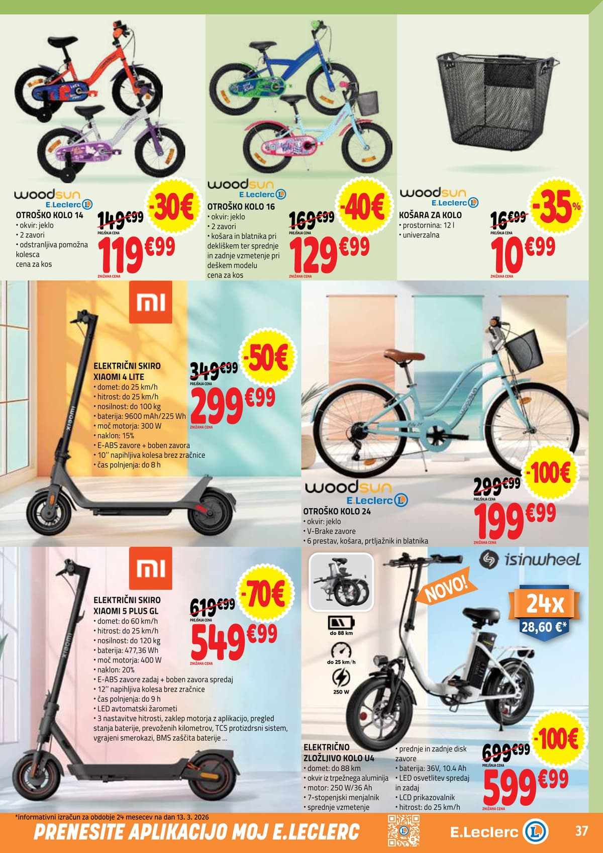 Stran 37. E.Leclerc kataloga - Akcijska Ponudba od 23.03.2026.