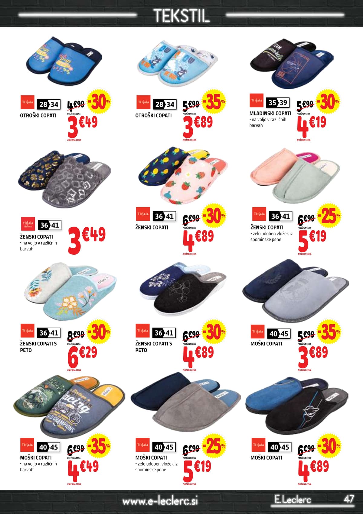 Stran 47. E.Leclerc kataloga - Akcijska Ponudba od 23.03.2026.