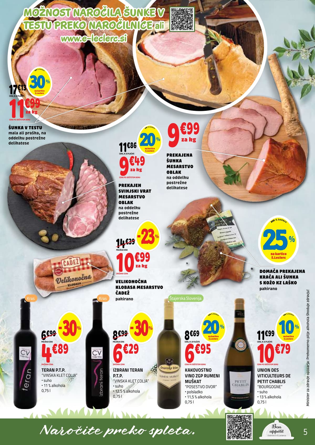Stran 5. E.Leclerc kataloga - Akcijska Ponudba od 23.03.2026.