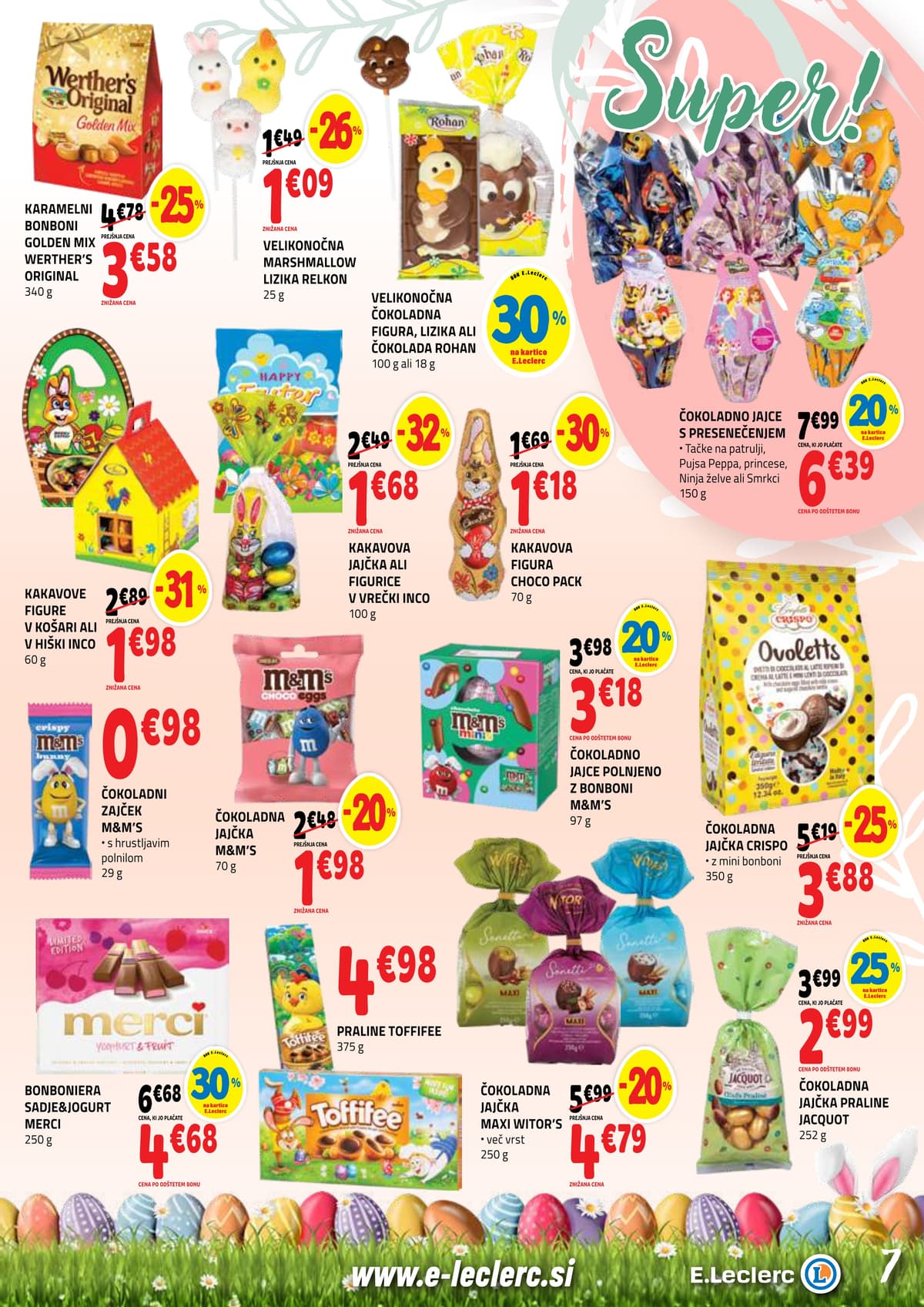 Stran 7. E.Leclerc kataloga - Akcijska Ponudba od 23.03.2026.