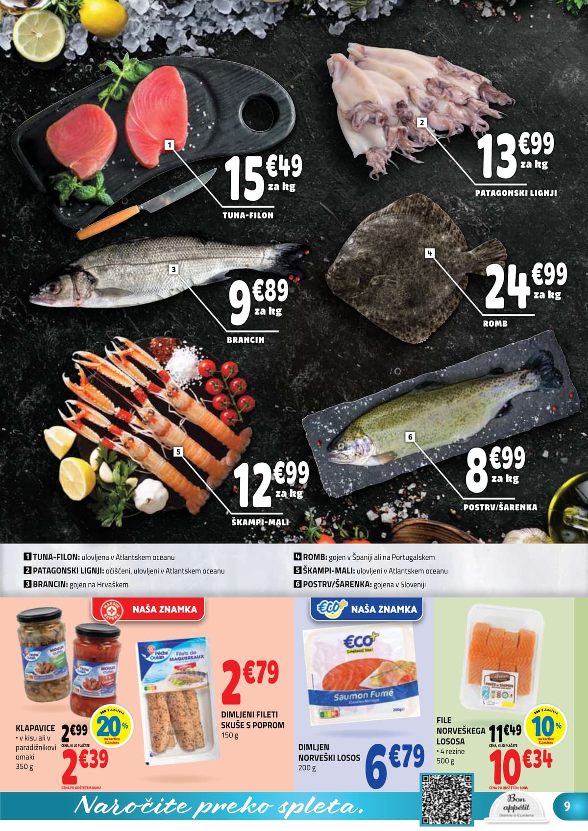 Stran 9. E.Leclerc kataloga - Akcijska Ponudba od 23.03.2026.