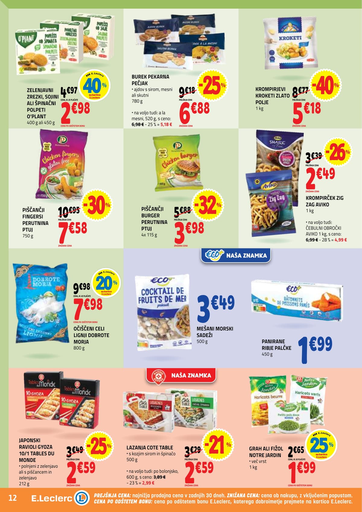 Stran 12. E.Leclerc kataloga - Akcijska Ponudba od 30.03.2026.
