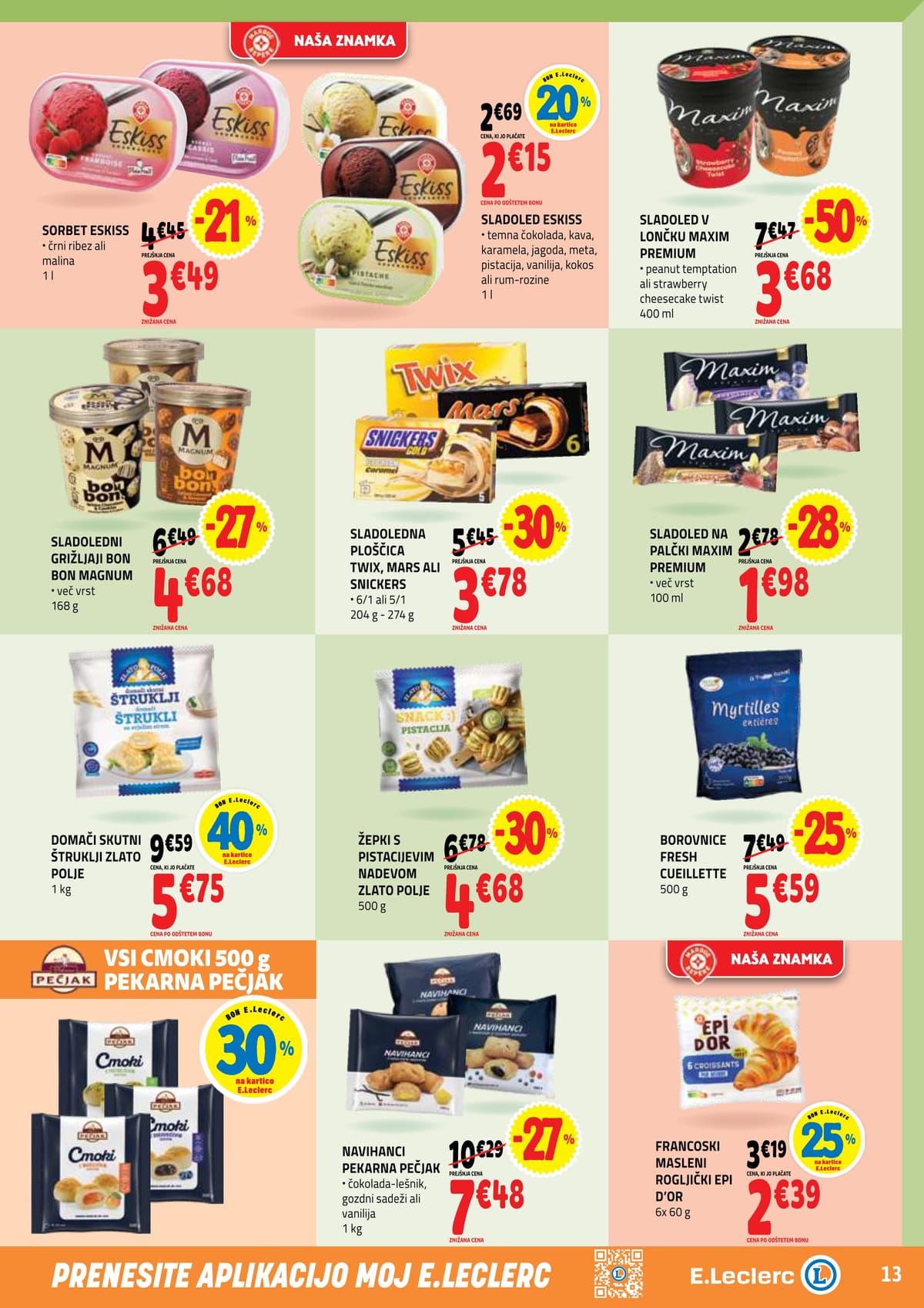 Stran 13. E.Leclerc kataloga - Akcijska Ponudba