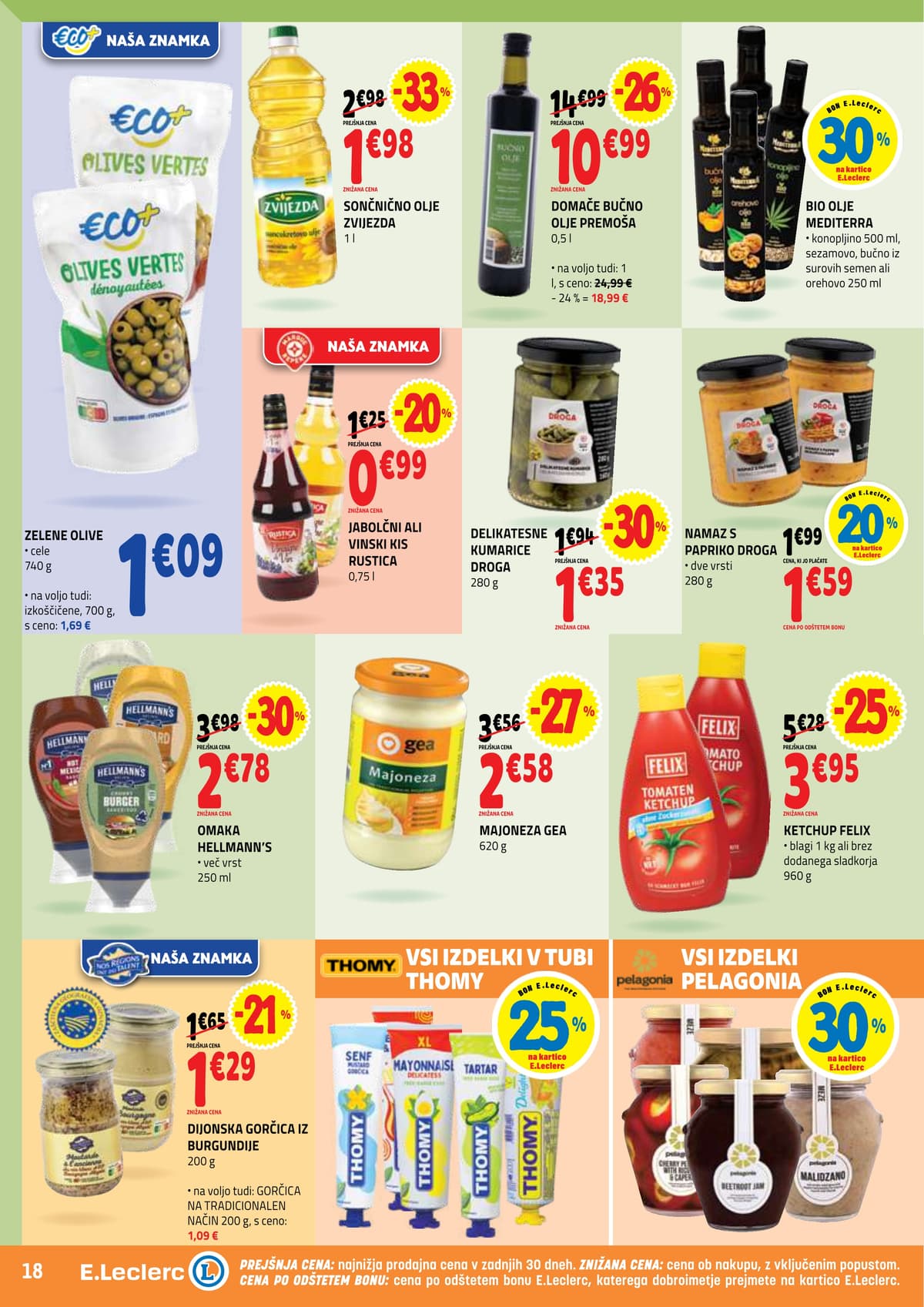 Stran 18. E.Leclerc kataloga - Akcijska Ponudba od 30.03.2026.