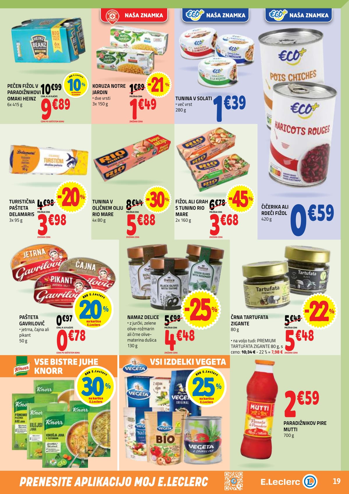 Stran 19. E.Leclerc kataloga - Akcijska Ponudba od 30.03.2026.
