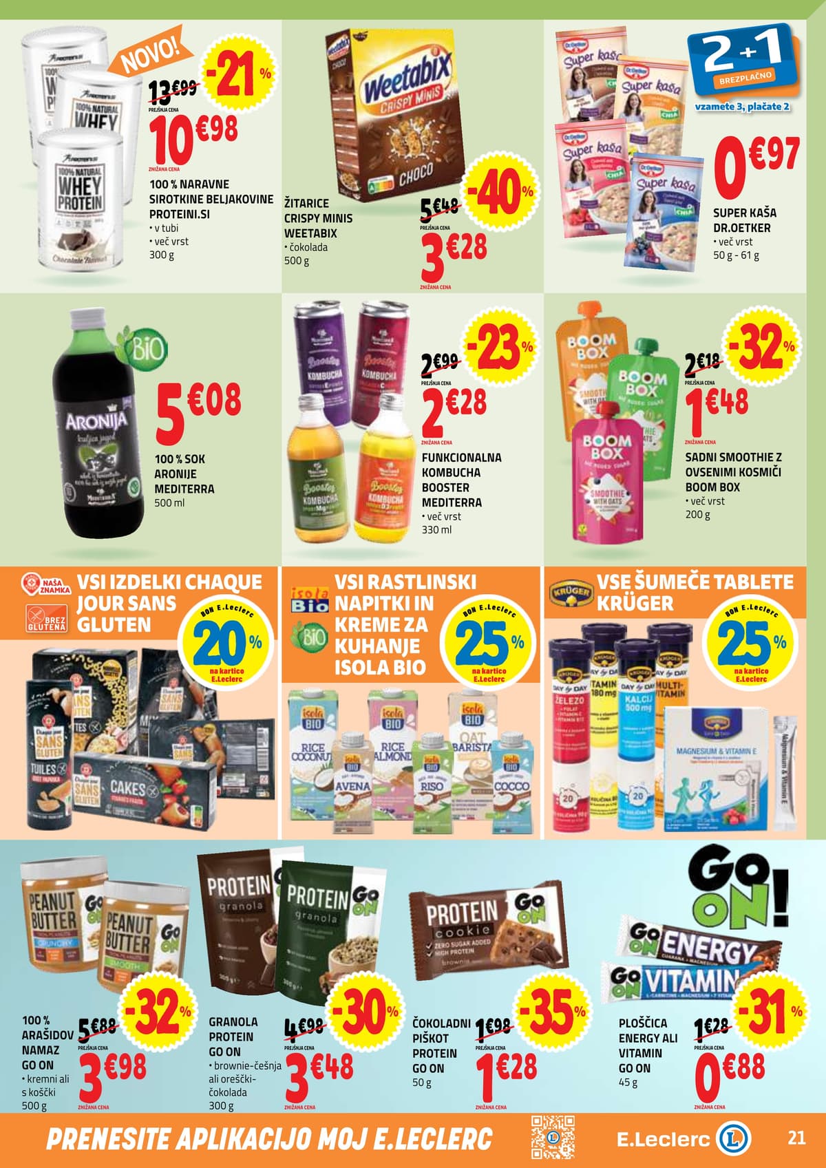 Stran 21. E.Leclerc kataloga - Akcijska Ponudba od 30.03.2026.