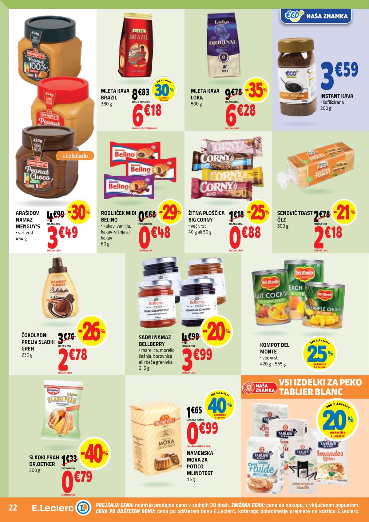 Stran 22. E.Leclerc kataloga - Akcijska Ponudba od 30.03.2026.