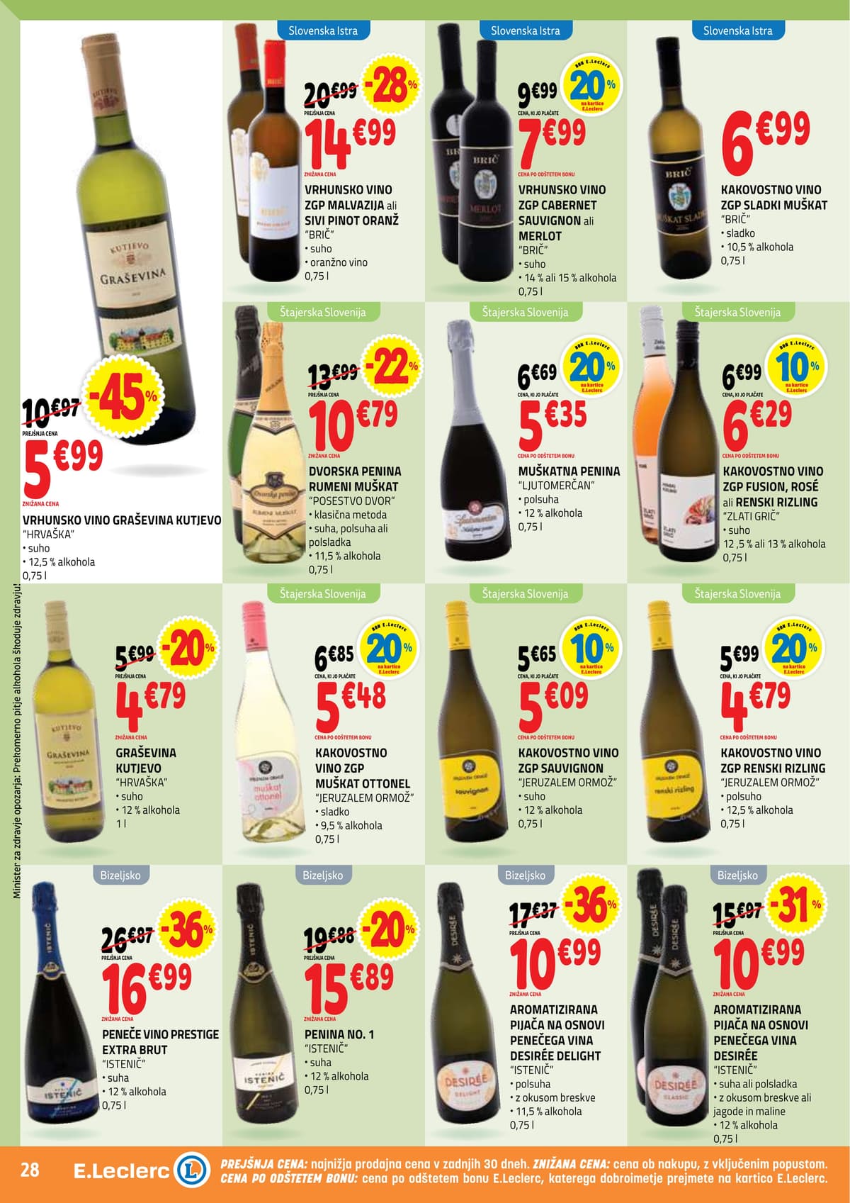 Stran 28. E.Leclerc kataloga - Akcijska Ponudba od 30.03.2026.