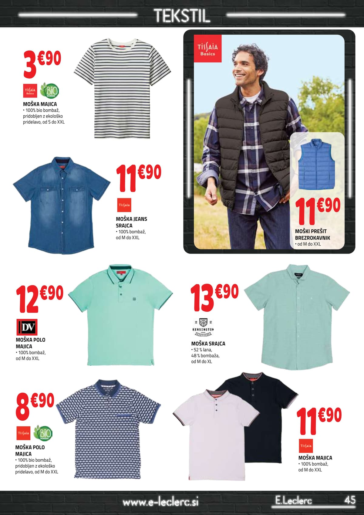 Stran 45. E.Leclerc kataloga - Akcijska Ponudba od 30.03.2026.