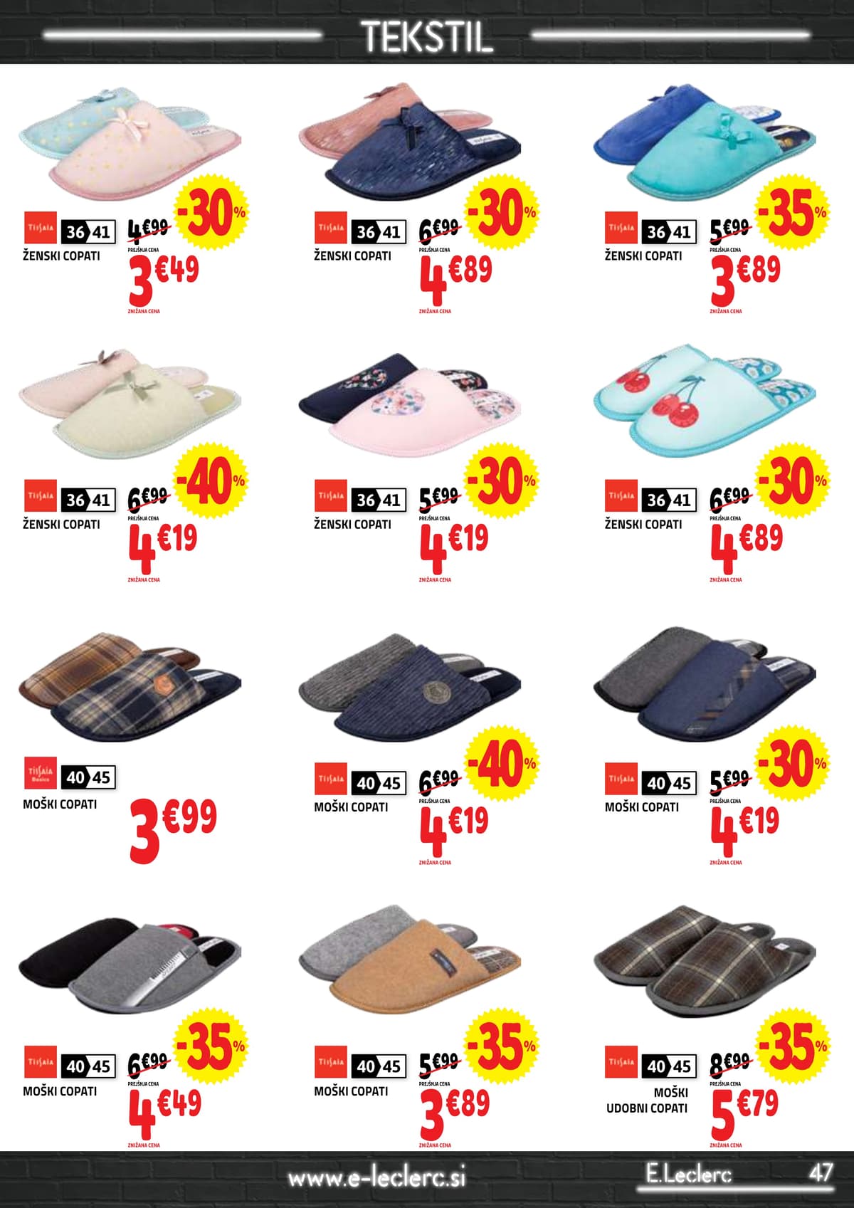 Stran 47. E.Leclerc kataloga - Akcijska Ponudba
