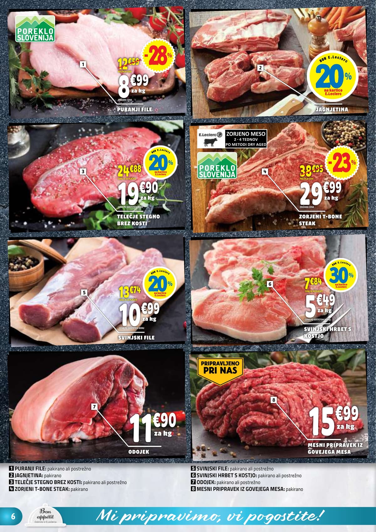 Stran 6. E.Leclerc kataloga - Akcijska Ponudba od 30.03.2026.