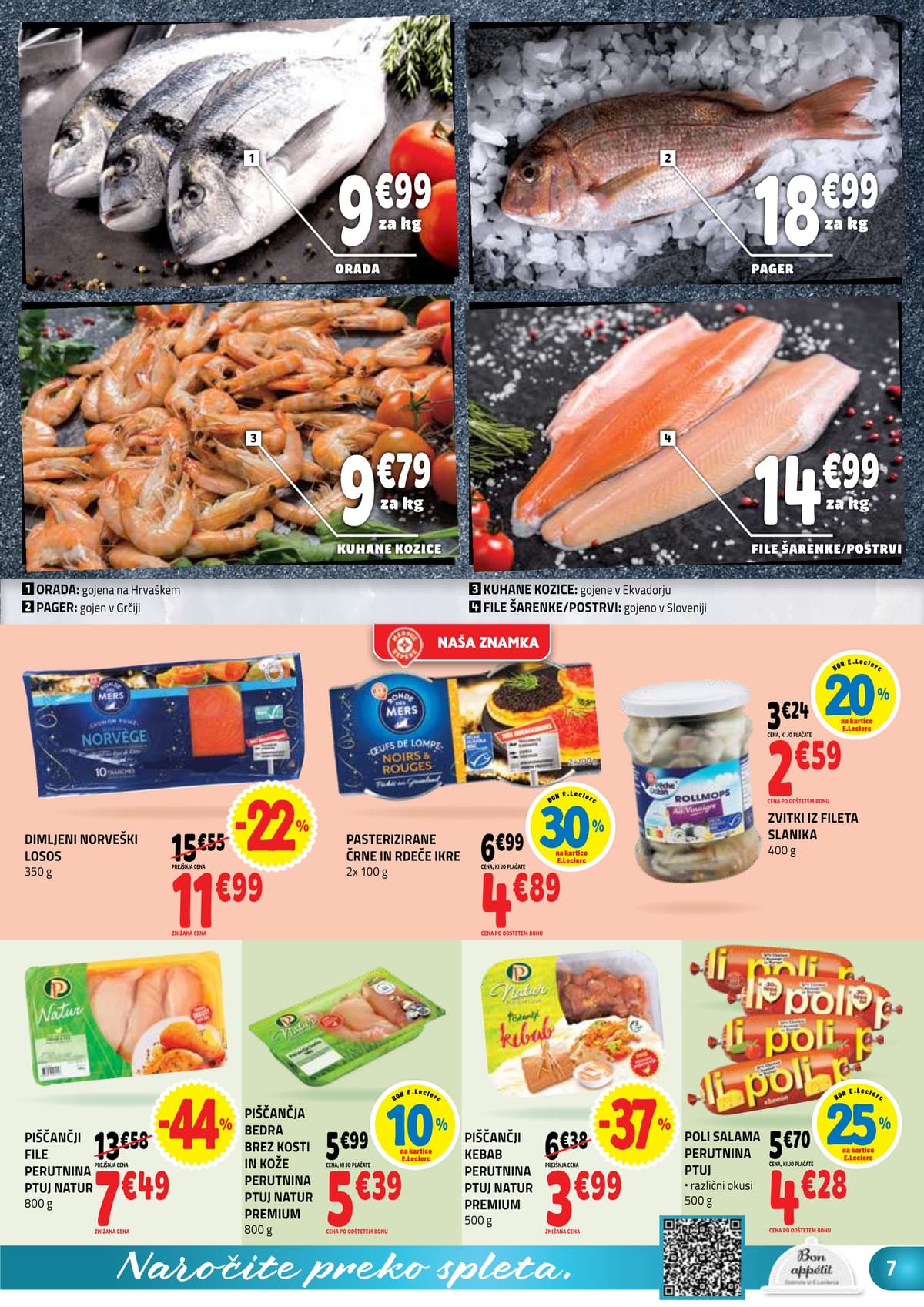 Stran 7. E.Leclerc kataloga - Akcijska Ponudba od 30.03.2026.