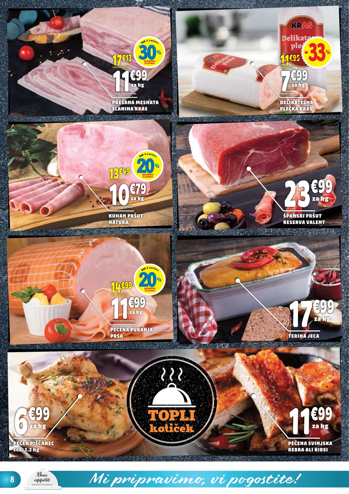 Stran 8. E.Leclerc kataloga - Akcijska Ponudba od 30.03.2026.