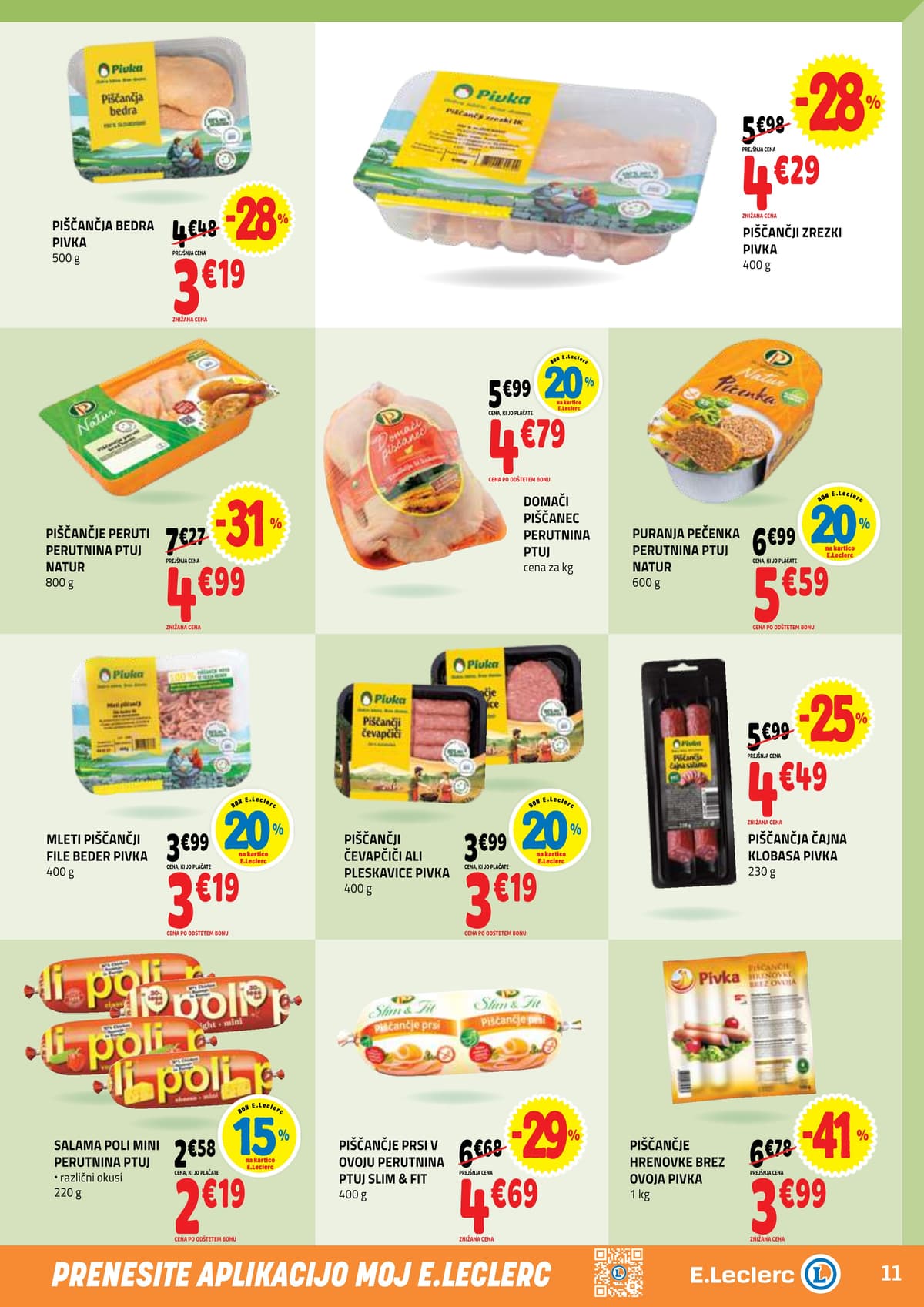 Stran 11. E.Leclerc kataloga - Akcijska Ponudba