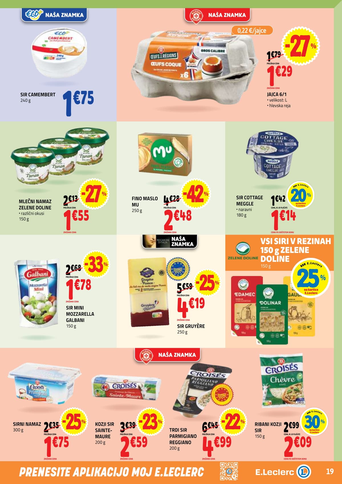 Stran 19. E.Leclerc kataloga - Akcijska Ponudba