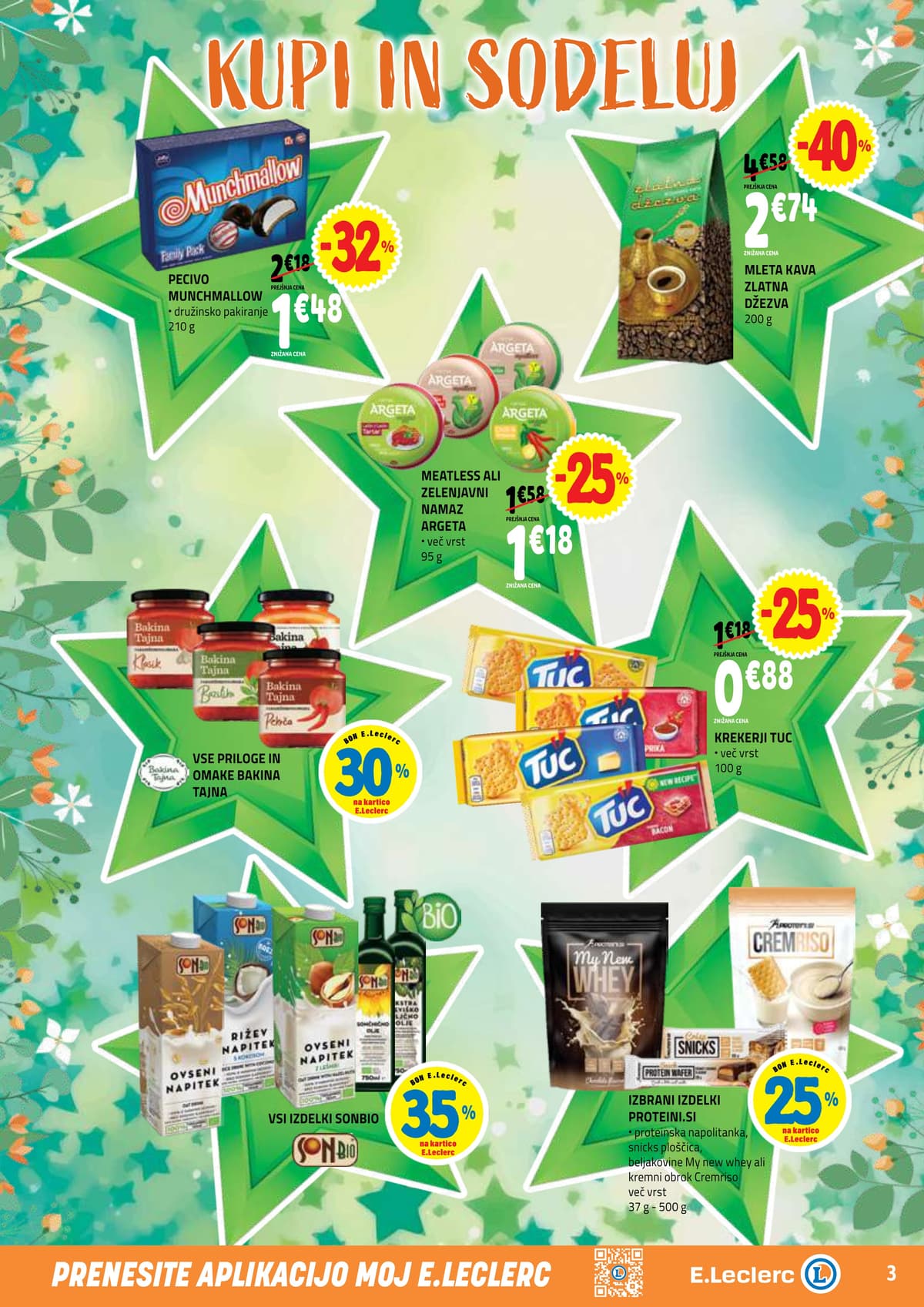 Stran 3. E.Leclerc kataloga - Akcijska Ponudba