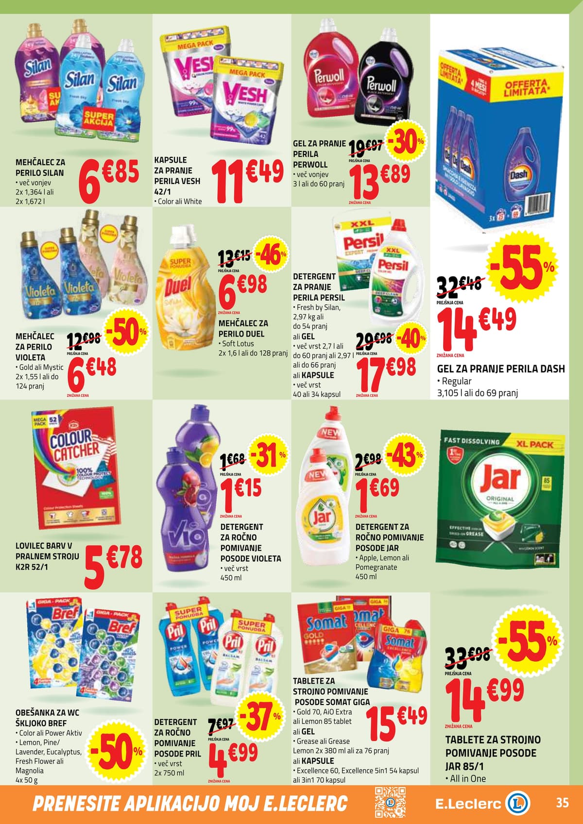Stran 35. E.Leclerc kataloga - Akcijska Ponudba