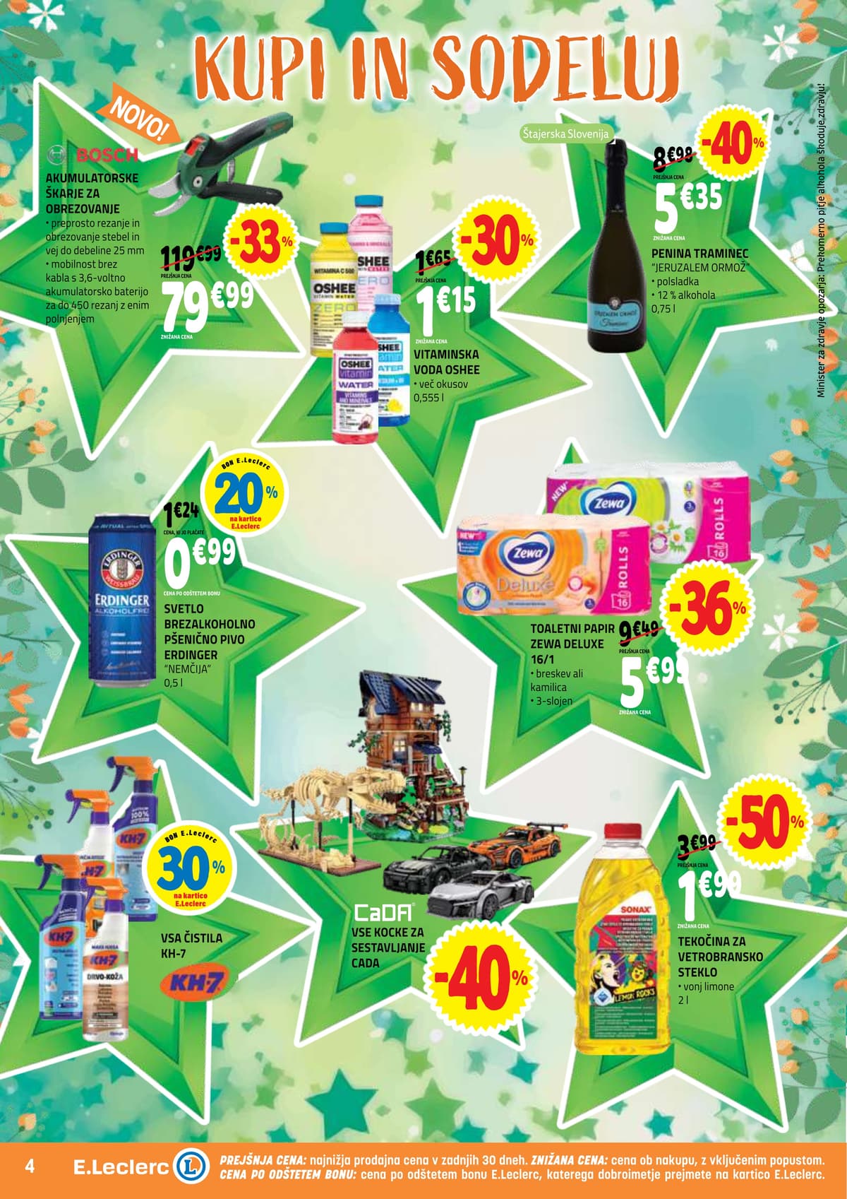 Stran 4. E.Leclerc kataloga - Akcijska Ponudba