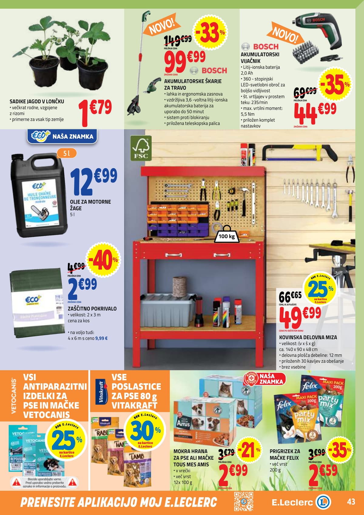 Stran 43. E.Leclerc kataloga - Akcijska Ponudba
