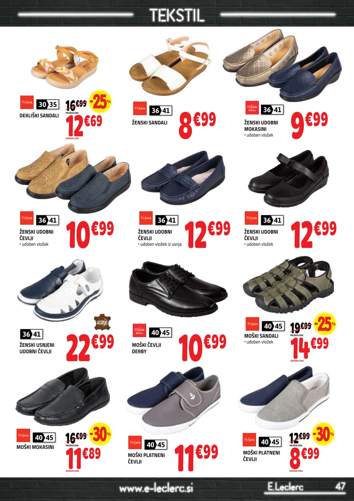 Stran 47. E.Leclerc kataloga - Akcijska Ponudba od 06.04.2026.