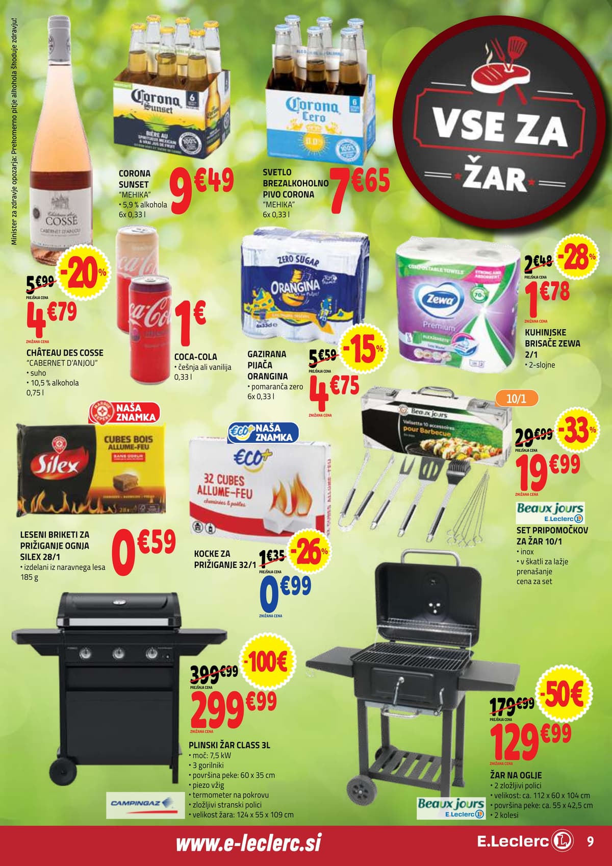 Stran 9. E.Leclerc kataloga - Akcijska Ponudba