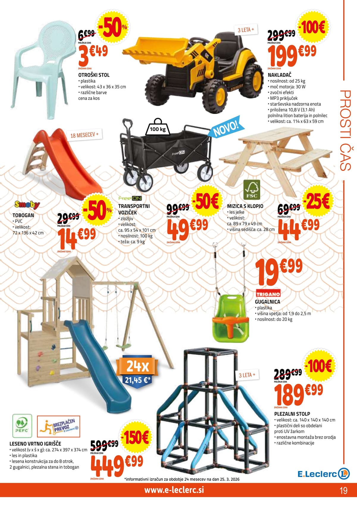 Stran 19. E.Leclerc kataloga - Vse Za Teraso