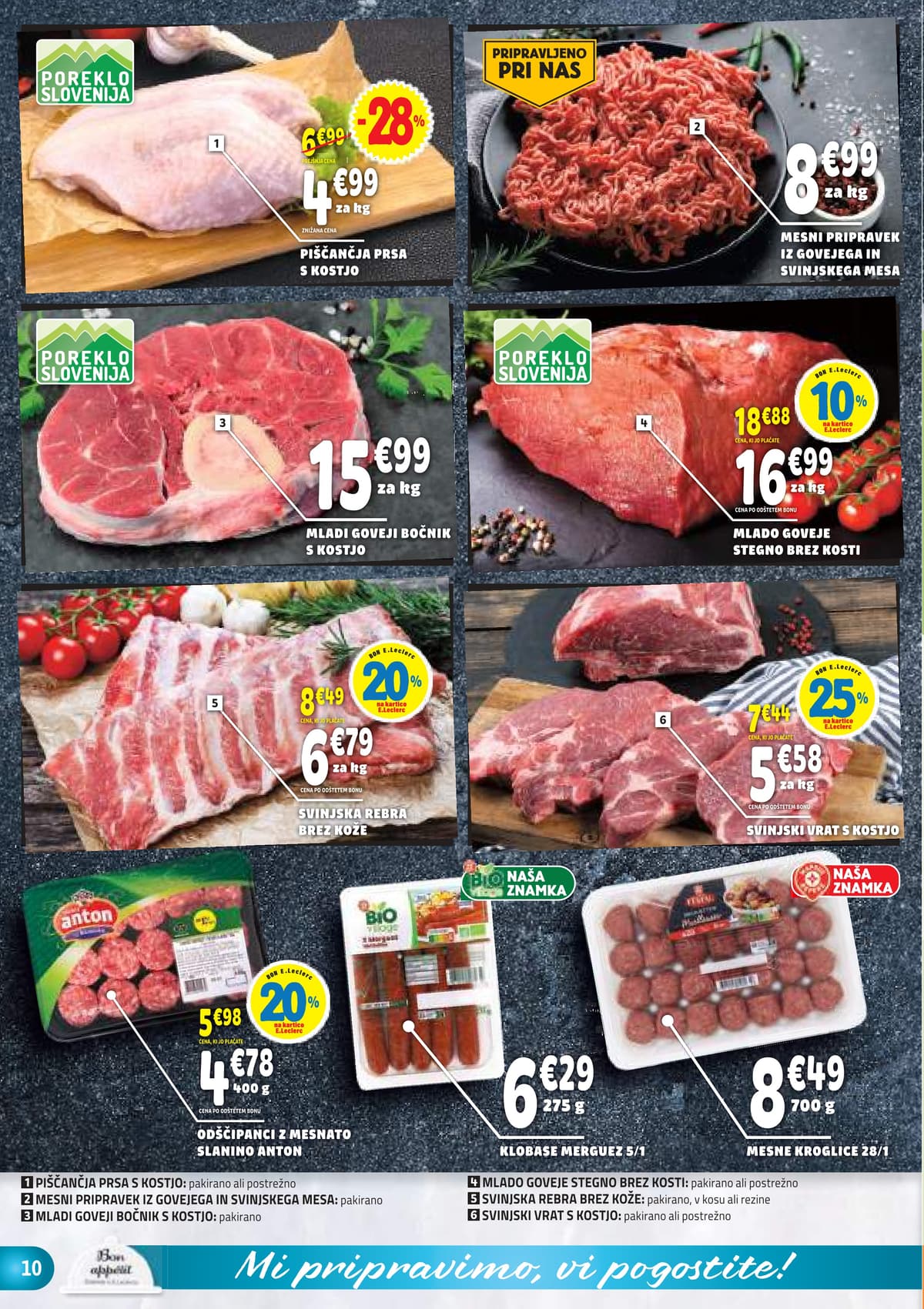 Stran 10. E.Leclerc kataloga - Akcijska Ponudba