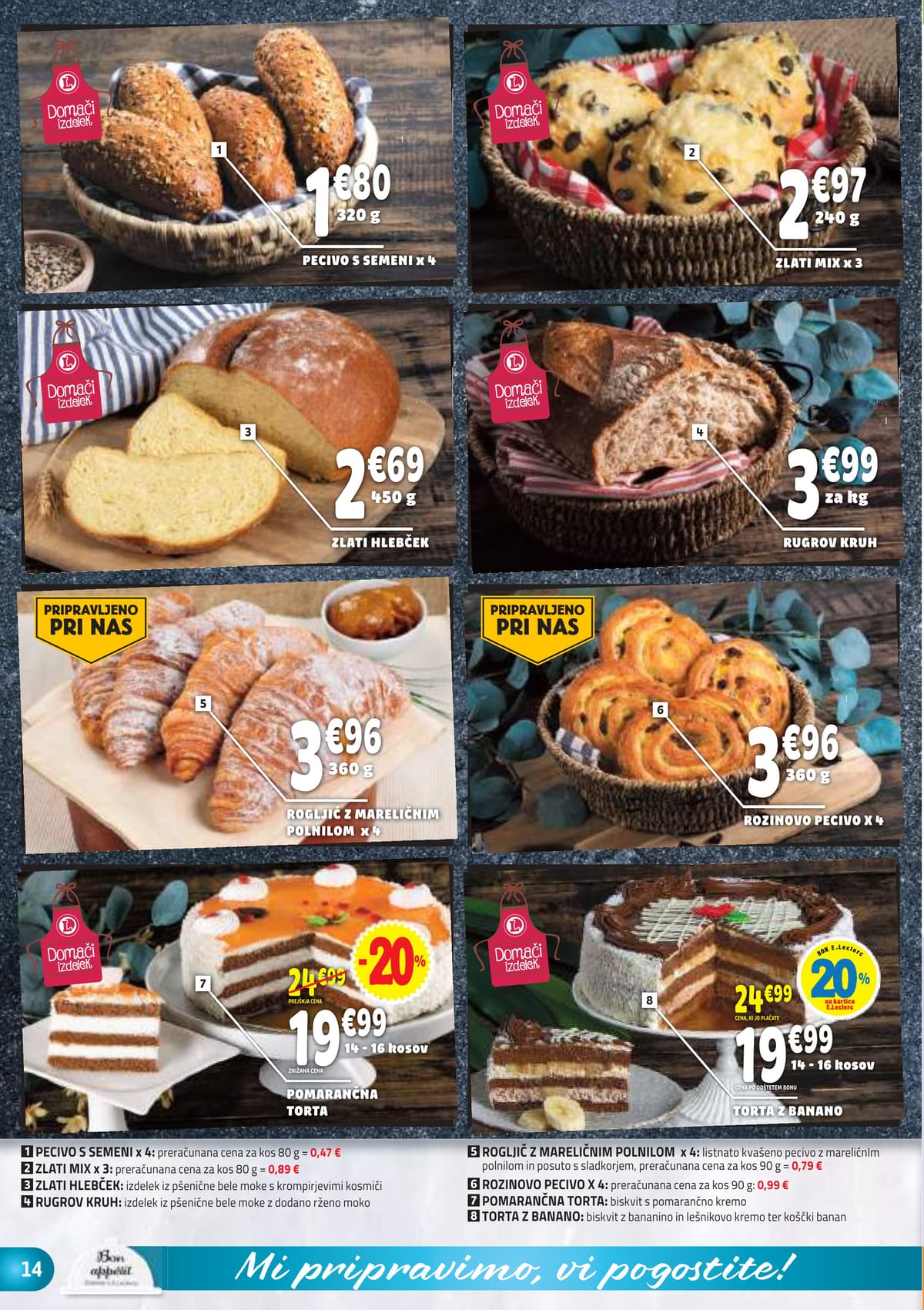 Stran 14. E.Leclerc kataloga - Akcijska Ponudba od 13.04.2026.