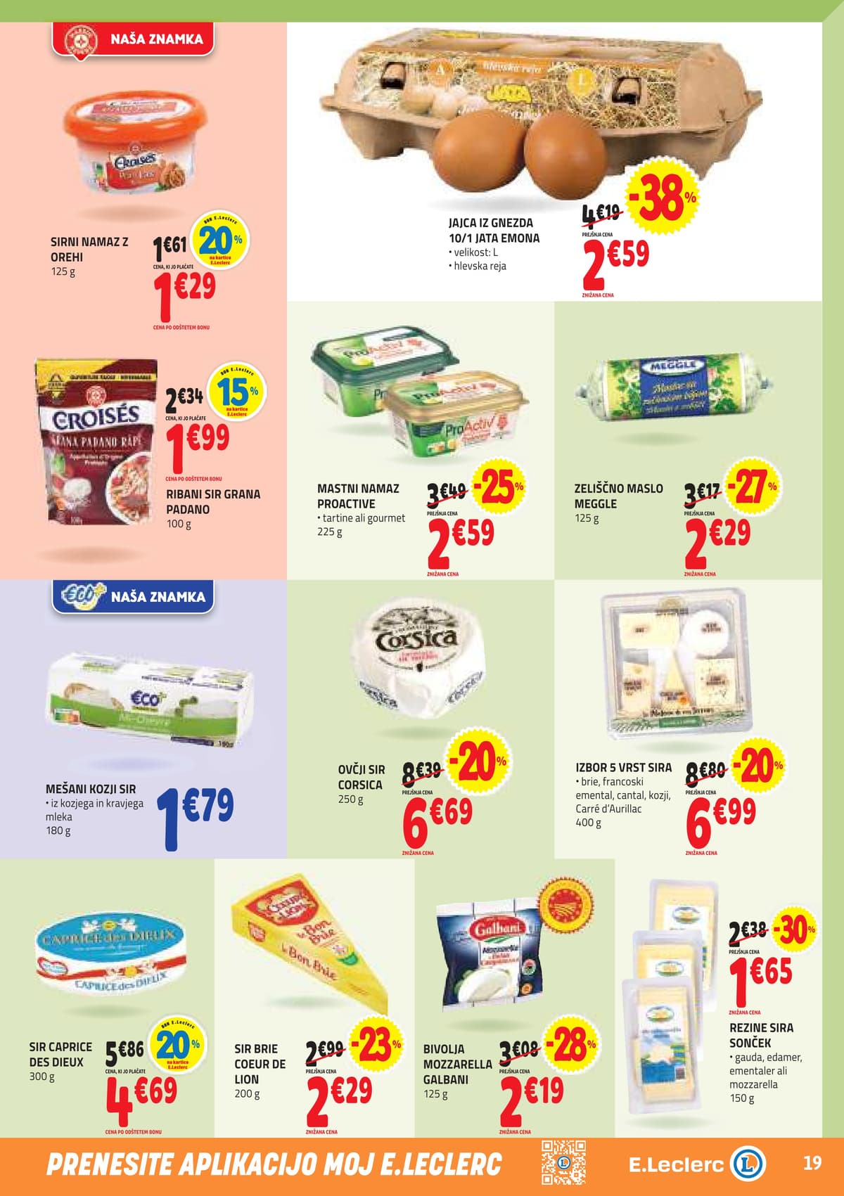 Stran 19. E.Leclerc kataloga - Akcijska Ponudba od 13.04.2026.