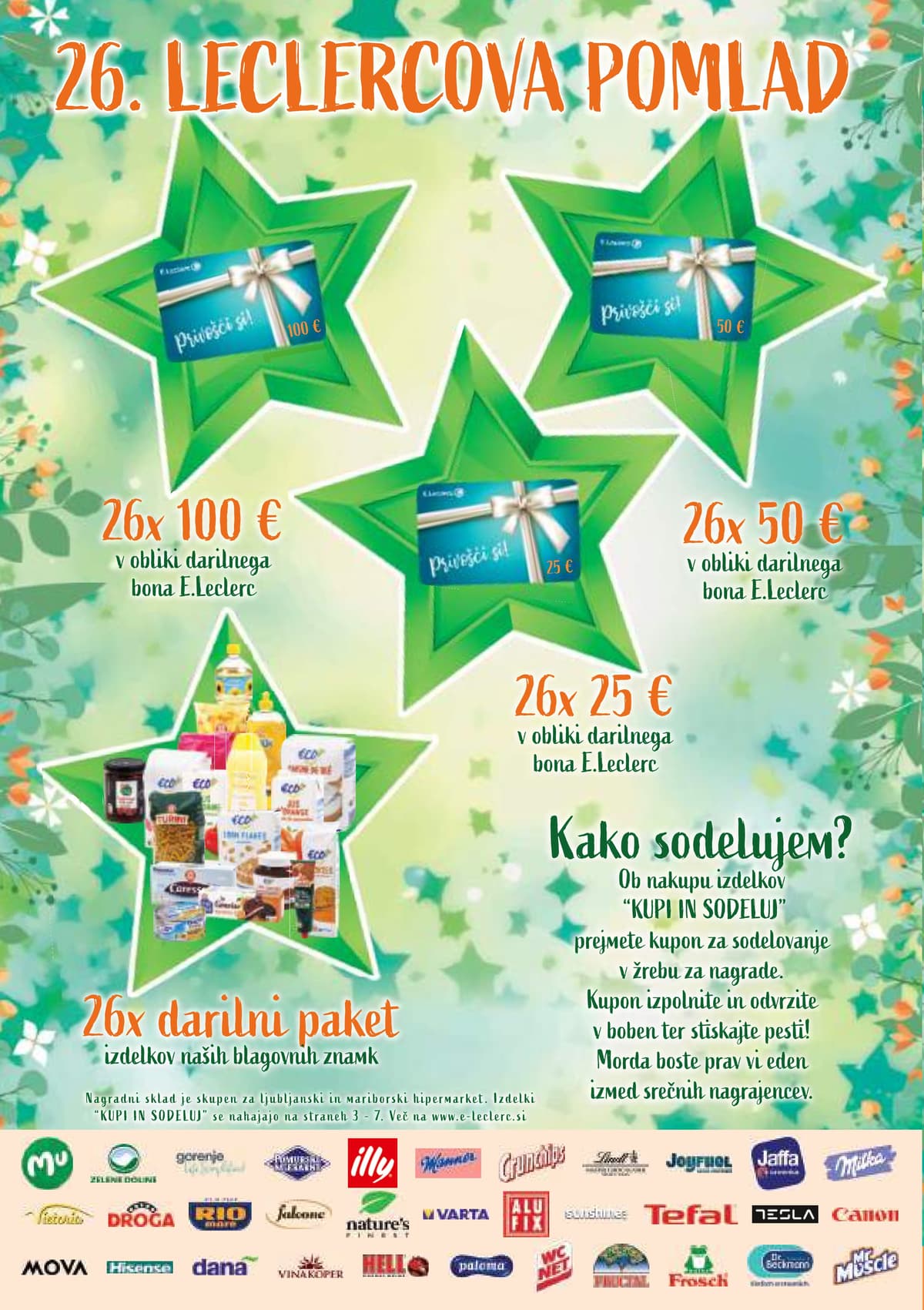 Stran 2. E.Leclerc kataloga - Akcijska Ponudba od 13.04.2026.