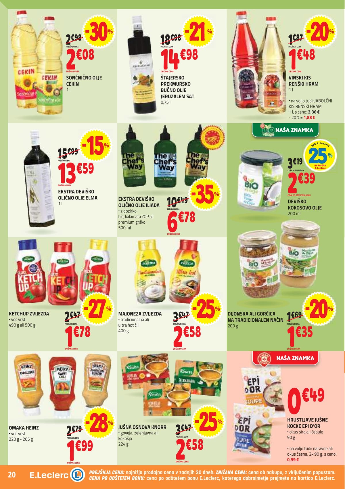 Stran 20. E.Leclerc kataloga - Akcijska Ponudba od 13.04.2026.
