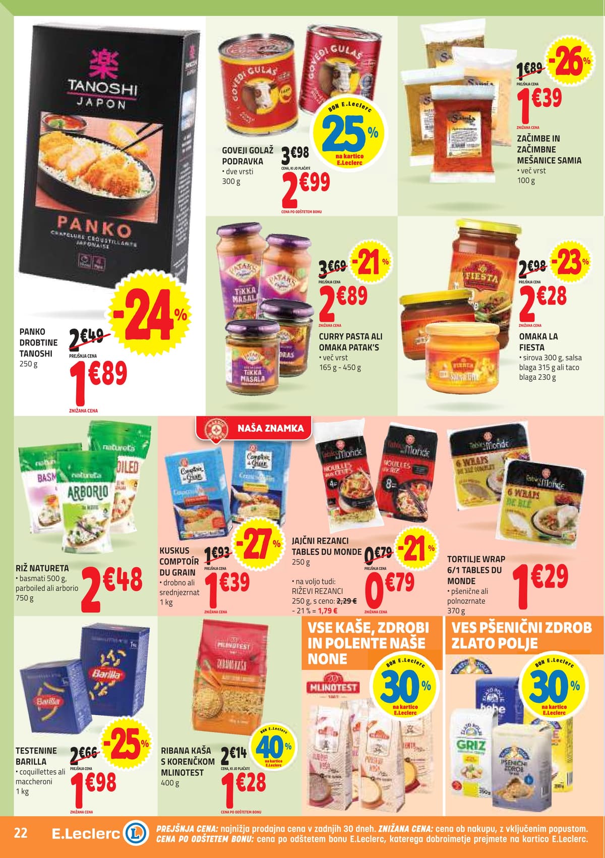 Stran 22. E.Leclerc kataloga - Akcijska Ponudba od 13.04.2026.