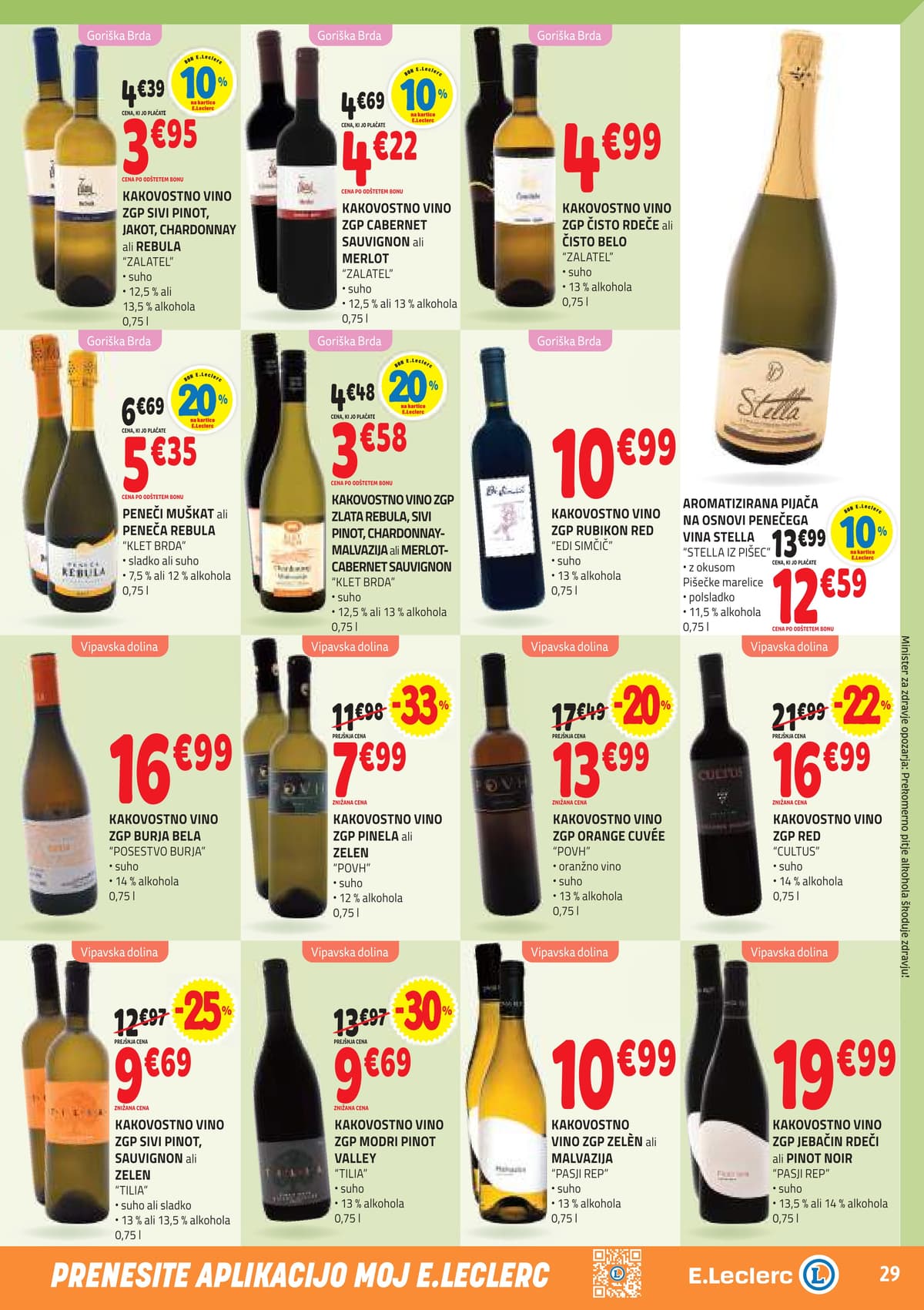 Stran 29. E.Leclerc kataloga - Akcijska Ponudba od 13.04.2026.