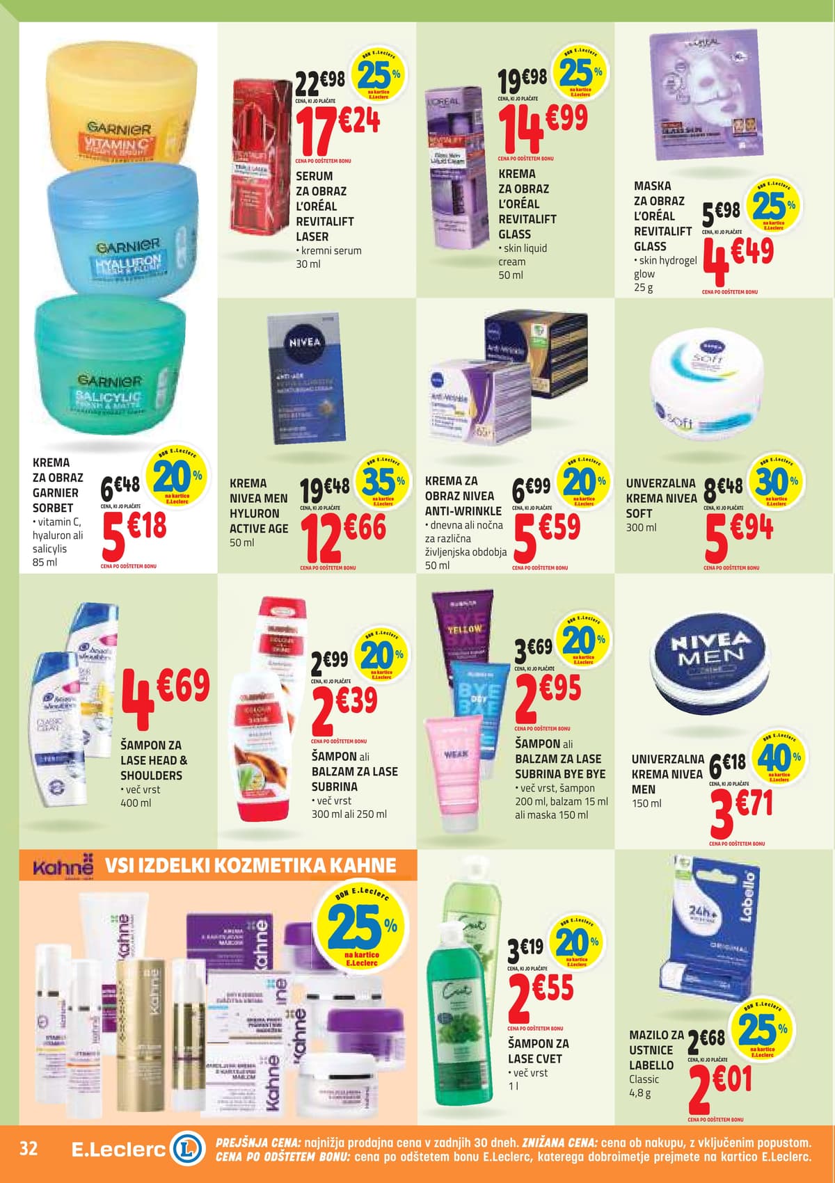 Stran 32. E.Leclerc kataloga - Akcijska Ponudba od 13.04.2026.