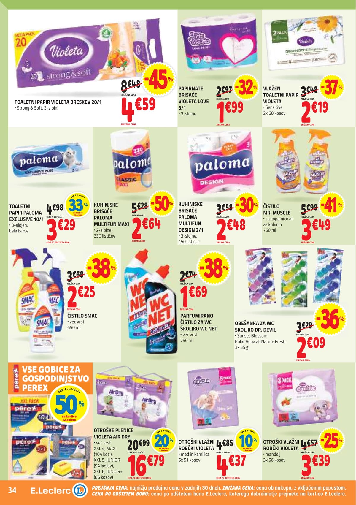 Stran 34. E.Leclerc kataloga - Akcijska Ponudba od 13.04.2026.