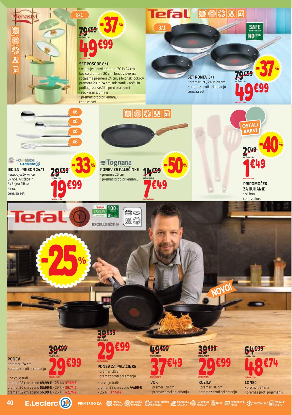 Stran 40. E.Leclerc kataloga - Akcijska Ponudba