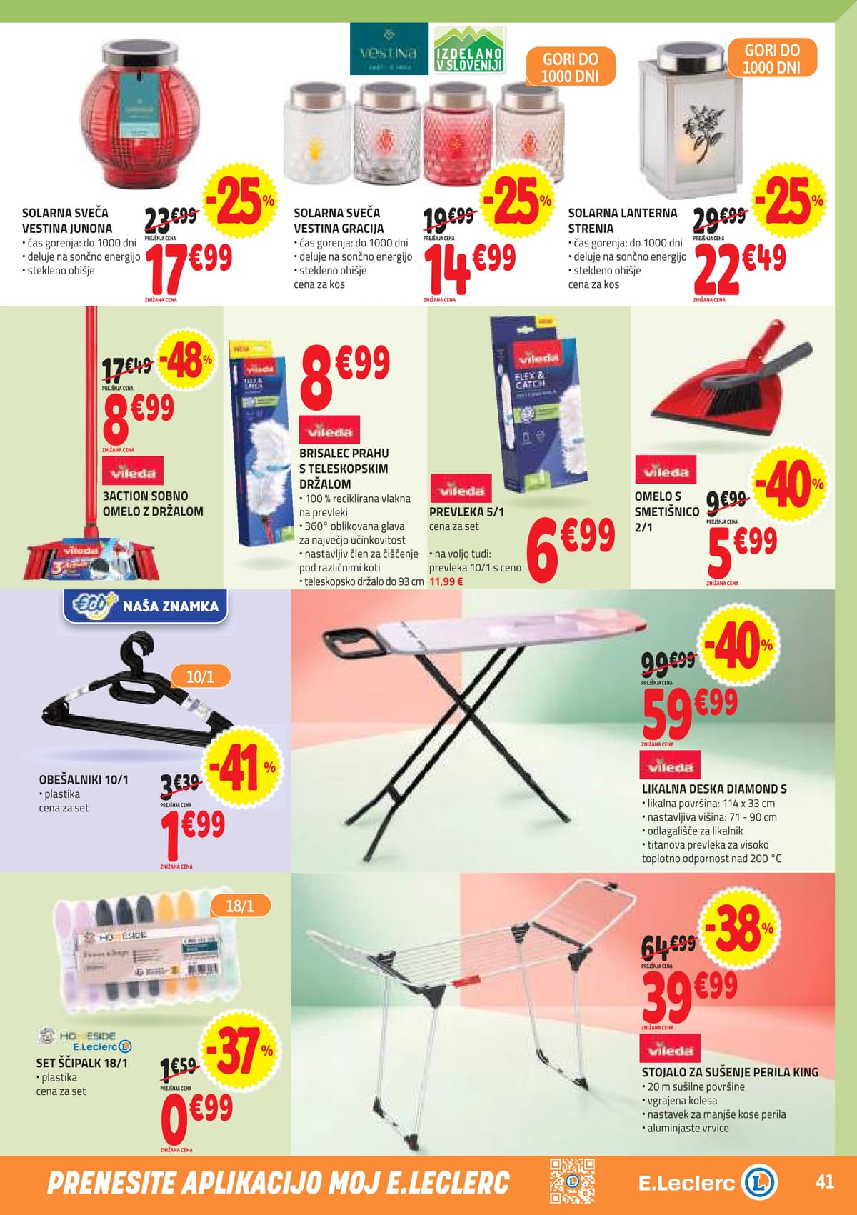 Stran 41. E.Leclerc kataloga - Akcijska Ponudba