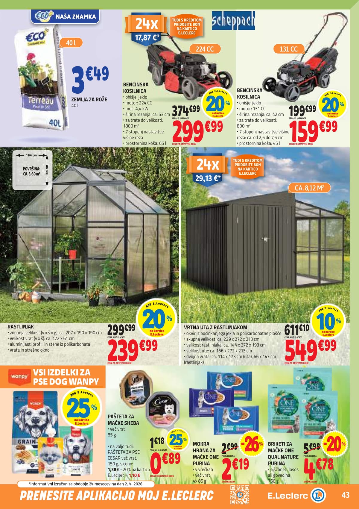 Stran 43. E.Leclerc kataloga - Akcijska Ponudba od 13.04.2026.
