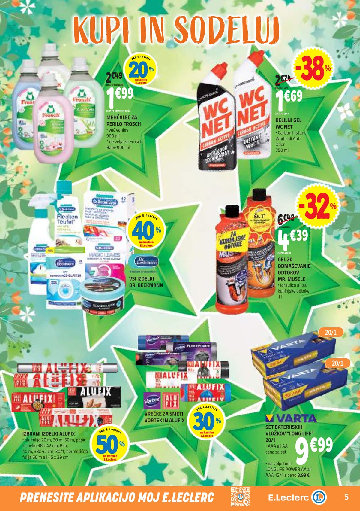 Stran 5. E.Leclerc kataloga - Akcijska Ponudba od 13.04.2026.