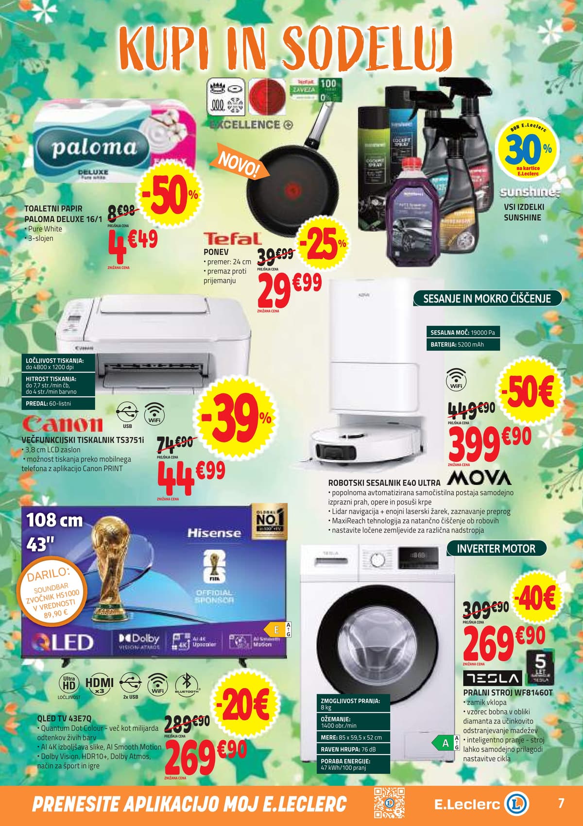 Stran 7. E.Leclerc kataloga - Akcijska Ponudba