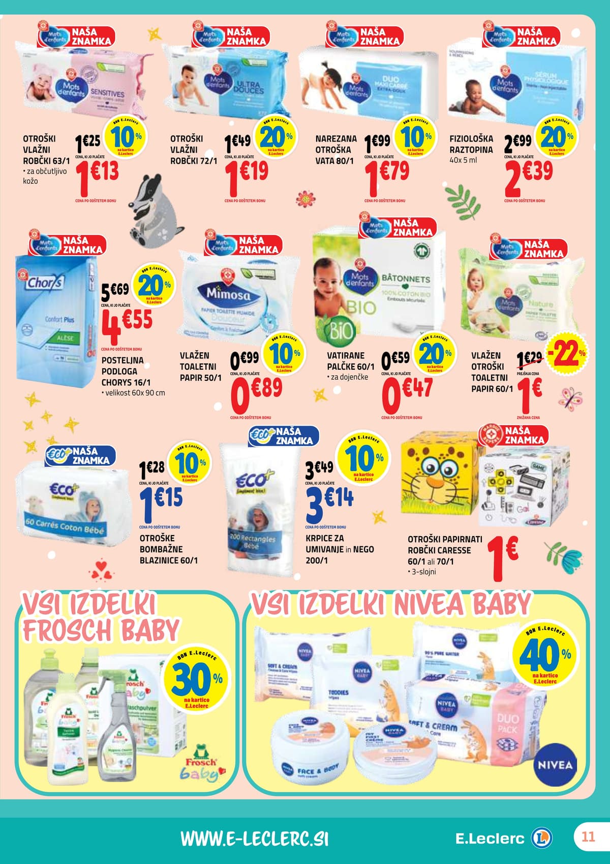 Stran 11. E.Leclerc kataloga - Otroška Oprema od 13.04.2026.