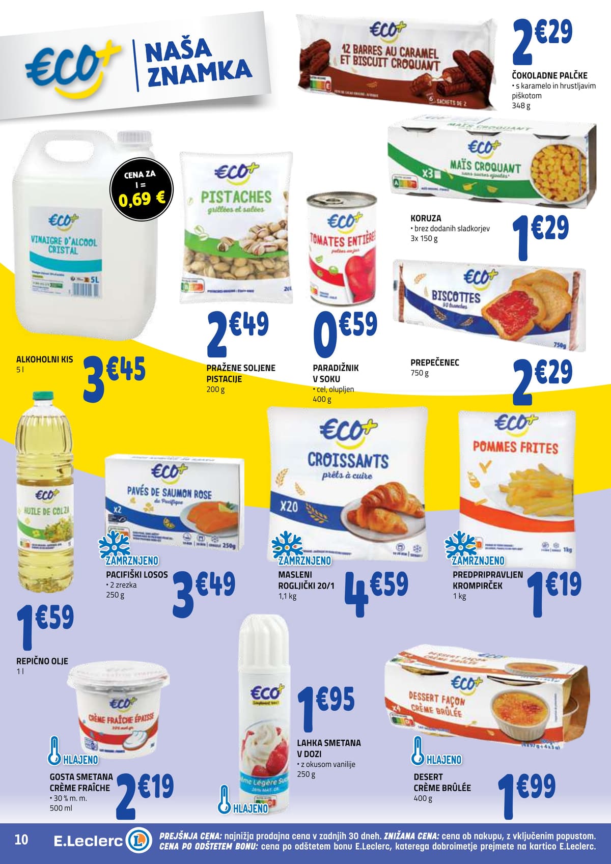 Stran 10. E.Leclerc kataloga - Akcijska Ponudba od 20.04.2026.