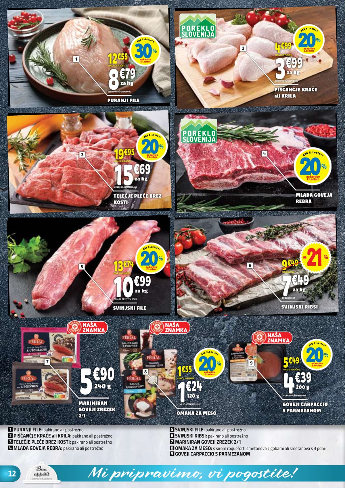 Stran 12. E.Leclerc kataloga - Akcijska Ponudba od 20.04.2026.