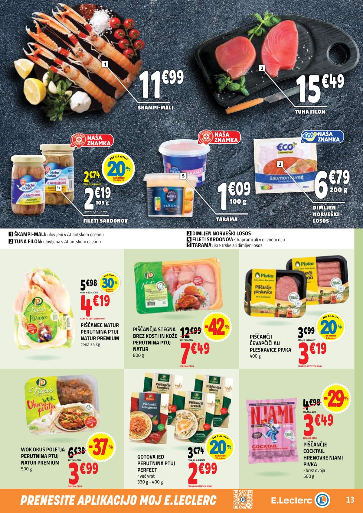Stran 13. E.Leclerc kataloga - Akcijska Ponudba od 20.04.2026.