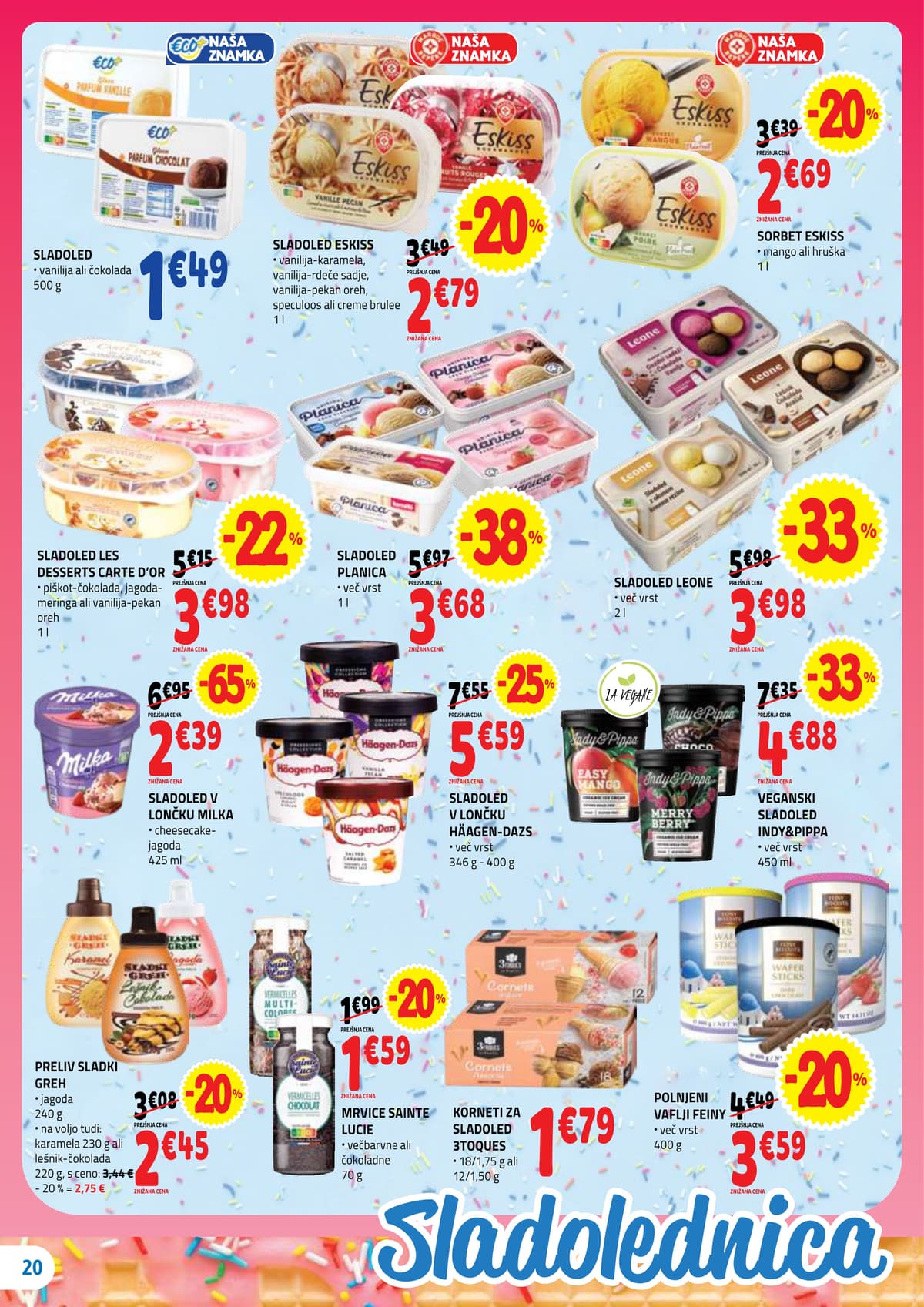 Stran 20. E.Leclerc kataloga - Akcijska Ponudba od 20.04.2026.