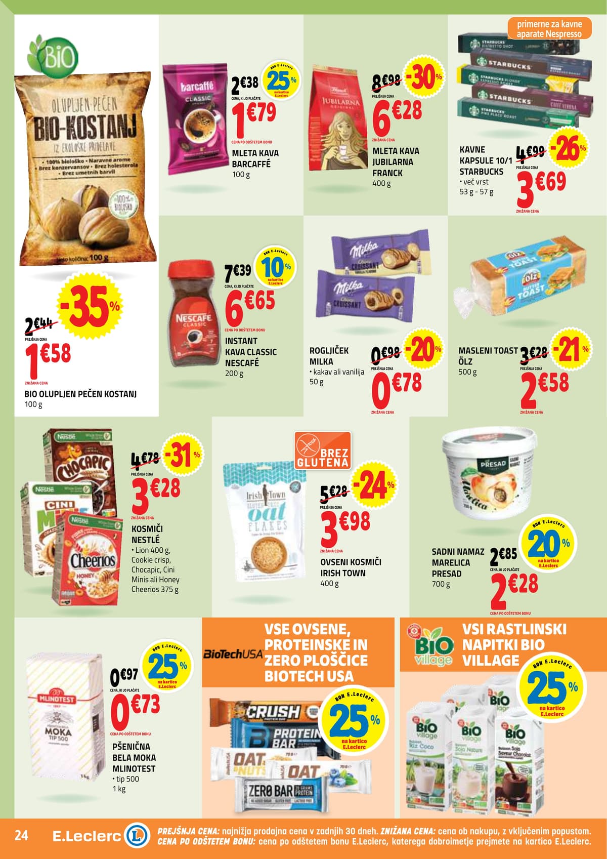 Stran 24. E.Leclerc kataloga - Akcijska Ponudba od 20.04.2026.