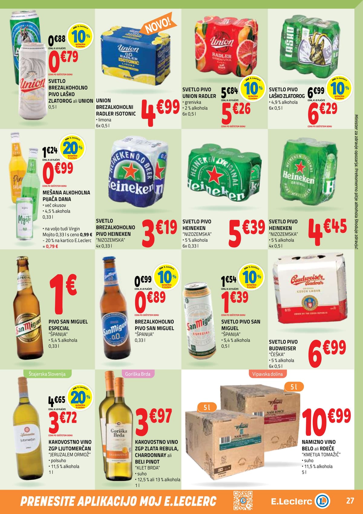Stran 27. E.Leclerc kataloga - Akcijska Ponudba od 20.04.2026.